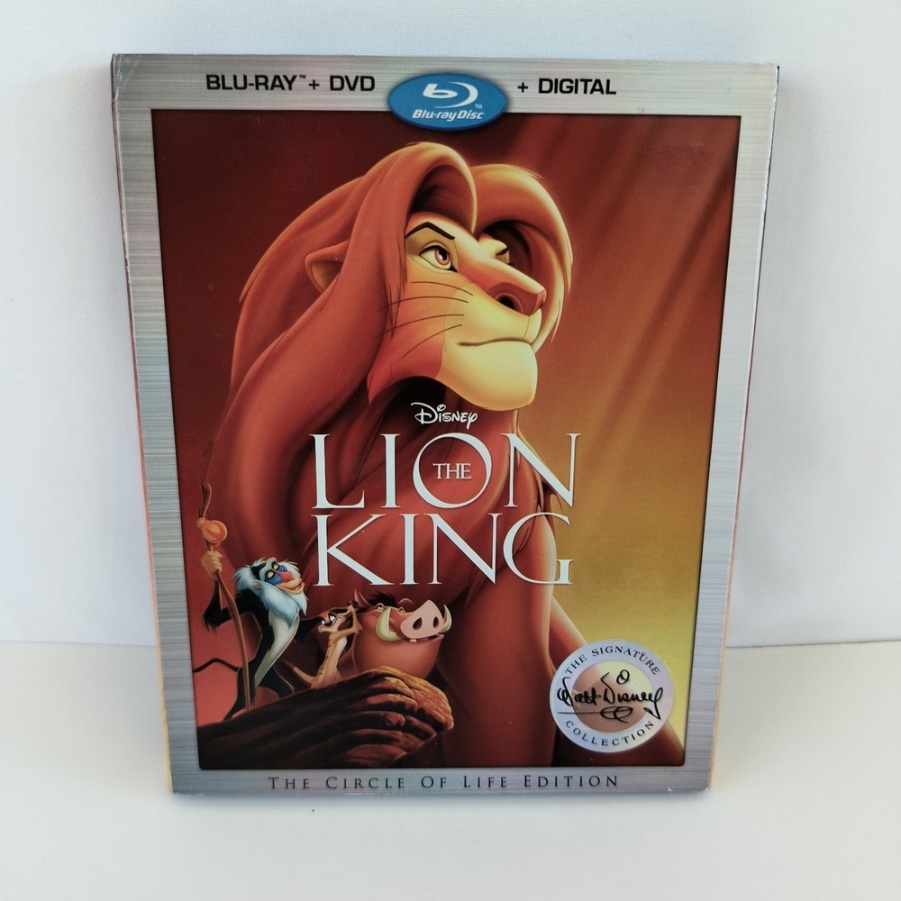 The Lion‎ King The Circle Of Life Edition Signature Collection Blu-Ray/DVD 2017